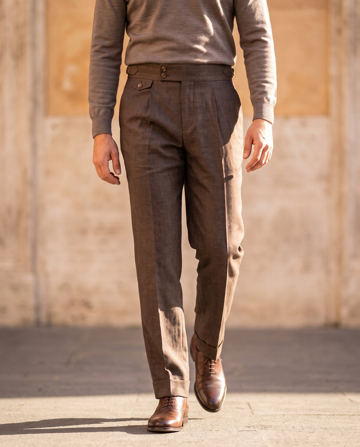 Gurkha Trousers, Brown