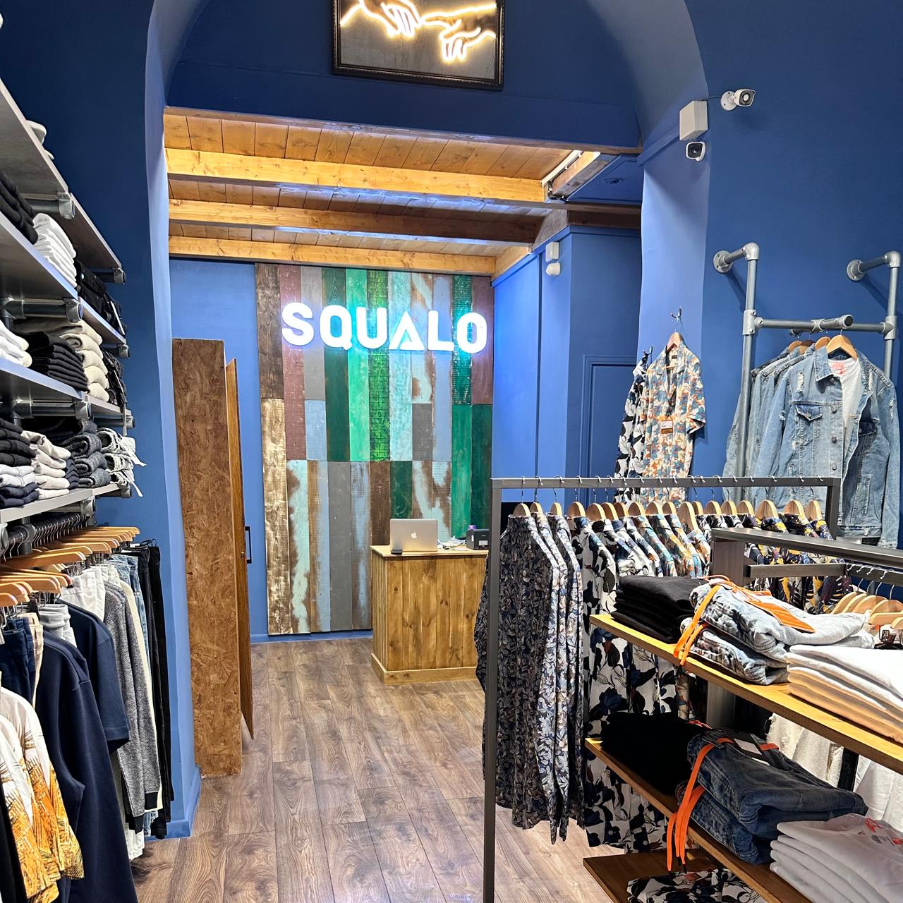 Inside the Squalo store