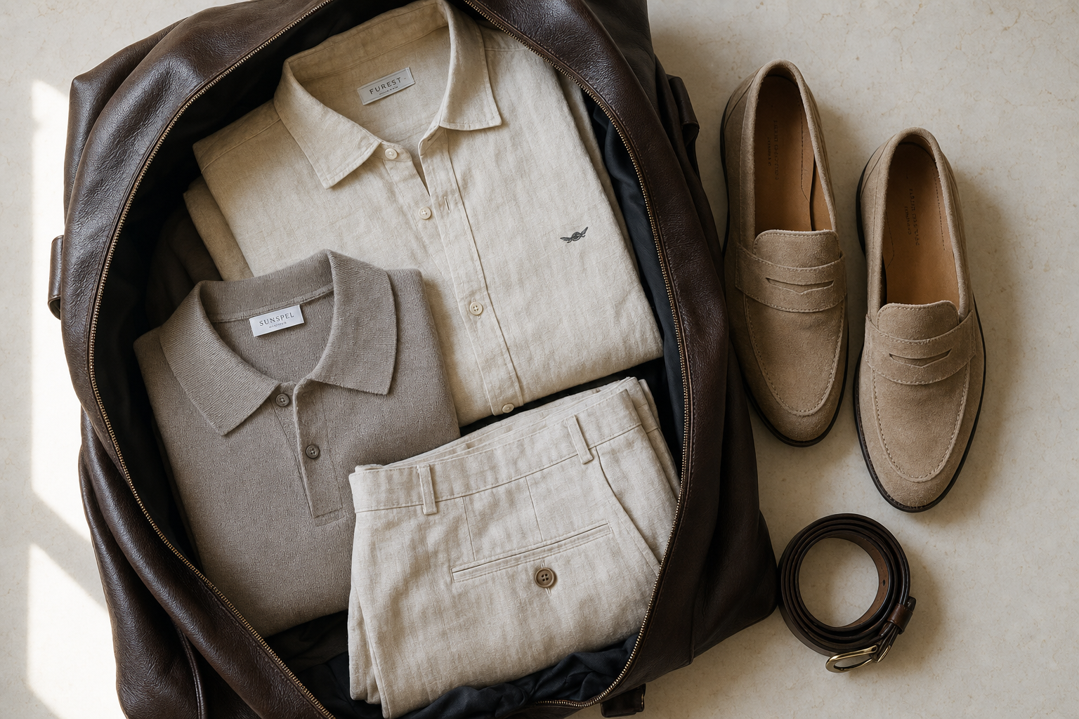 Packing Linen: How a Shirt Crosses an Ocean Unbothered