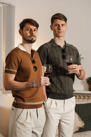 How to Wear a Polo With Trousers
