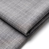 Capri Pleated Side-Tab Trouser - Grey Check view 3
