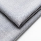 Capri Pleated Side-Tab Trouser - Light Silver Grey view 3