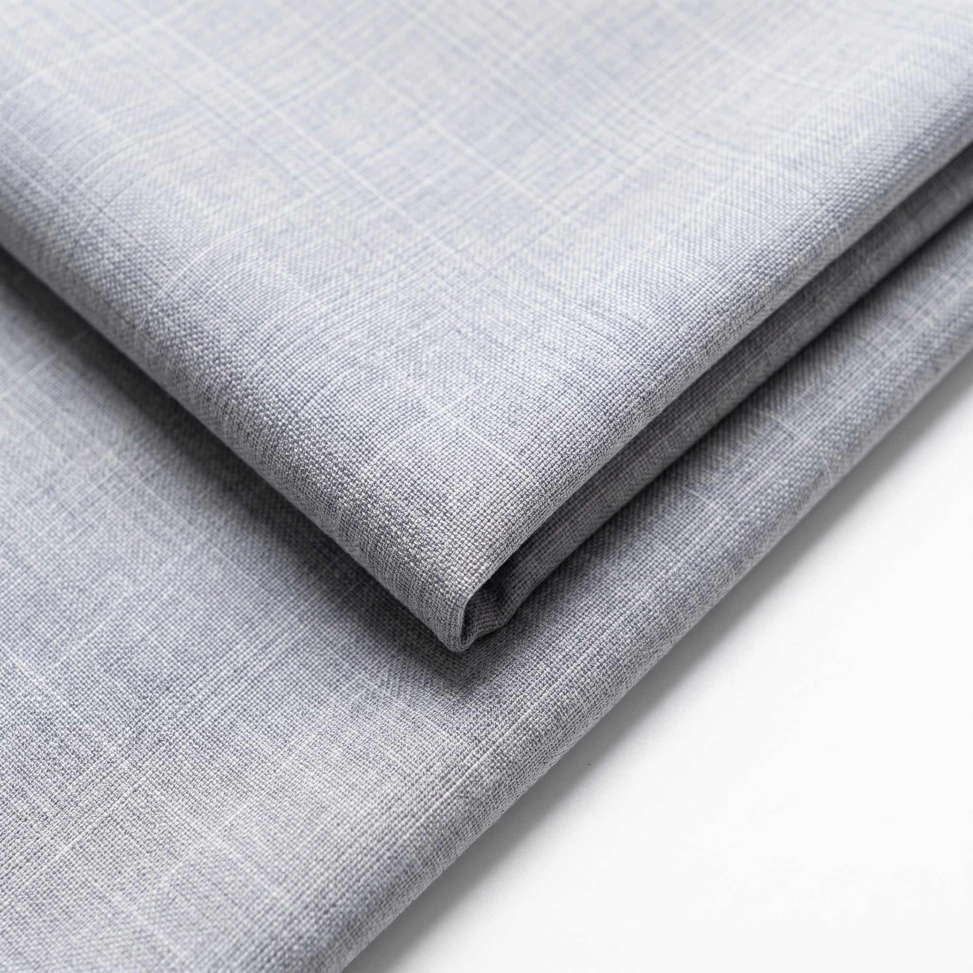 Capri Pleated Side-Tab Trouser - Light Silver Grey