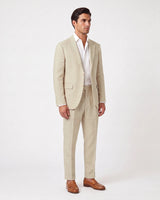 Linen Blazer, Sand view 5