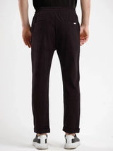Corduroy Trouser - Black view 2