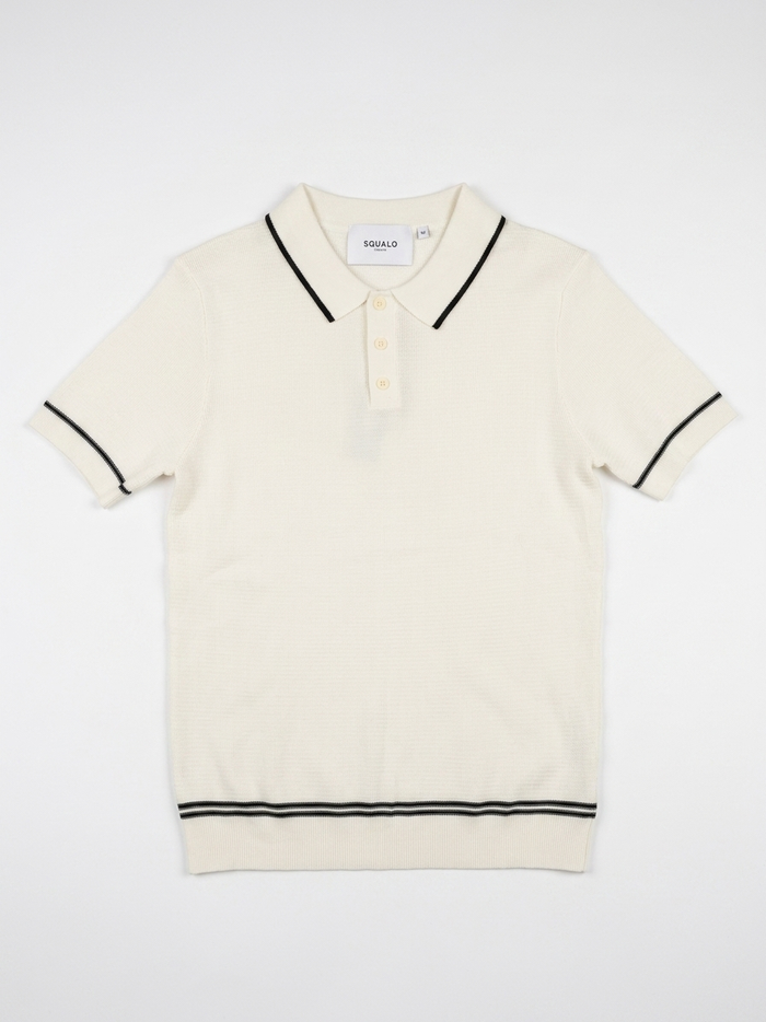 Polo Bordo Bianco