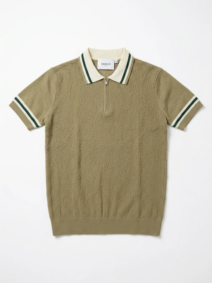 Structured Knit Polo