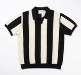 Riviera Striped Knit Polo view 3