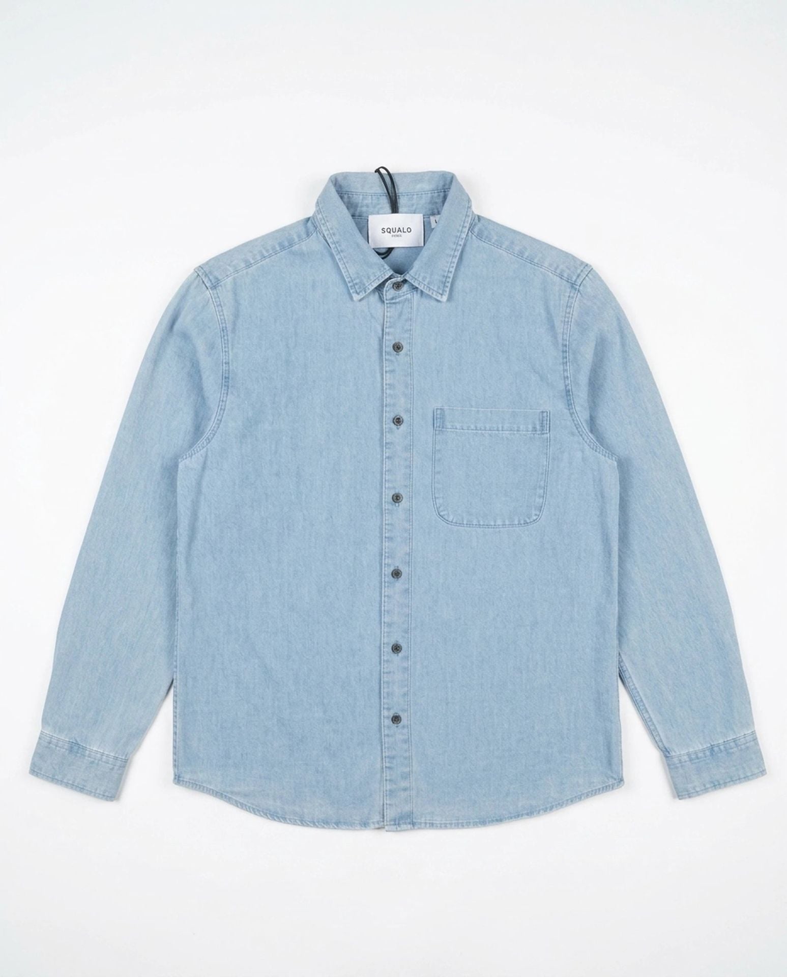 Denim Collar Shirt