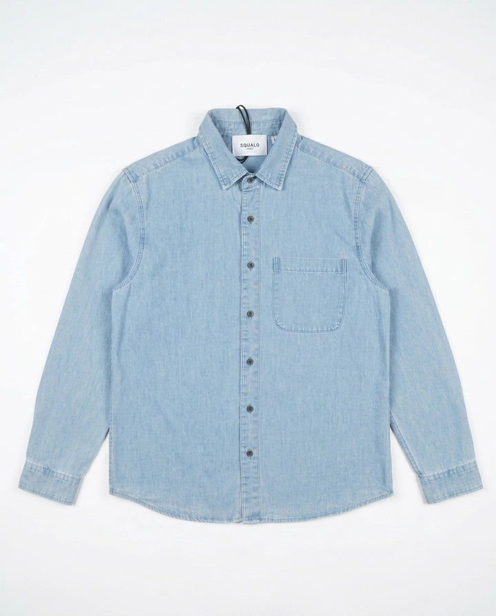 Denim Collar Shirt