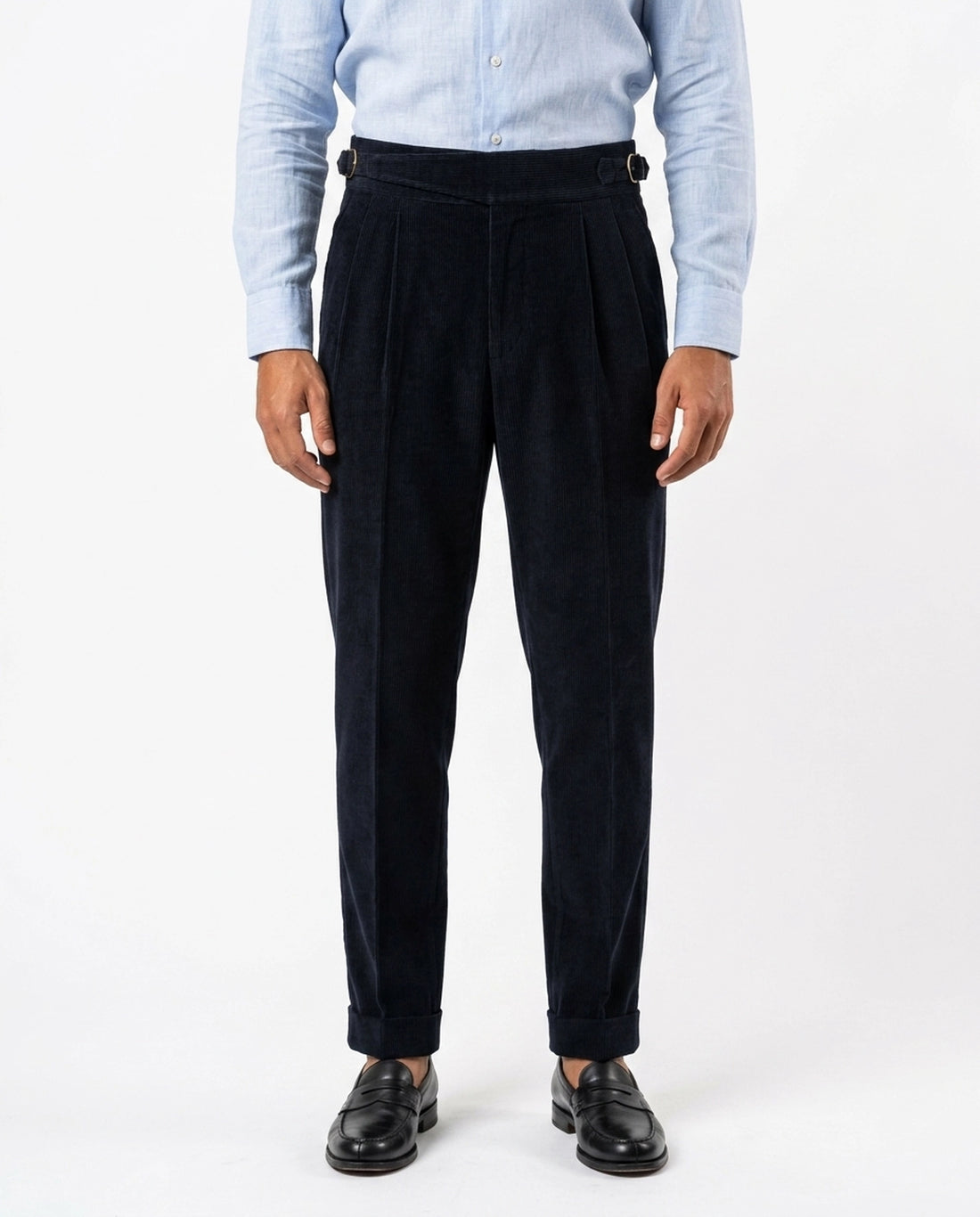 Verona Corduroy Pleated Trouser