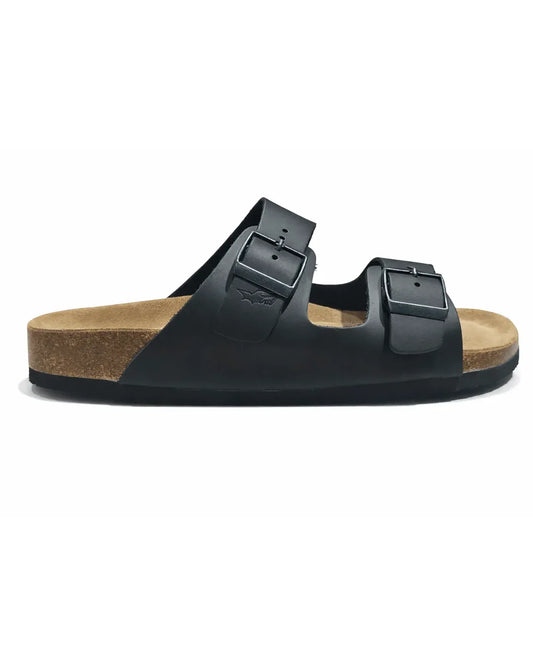 Amalfi Double Strap Sandal 2.0 - Black