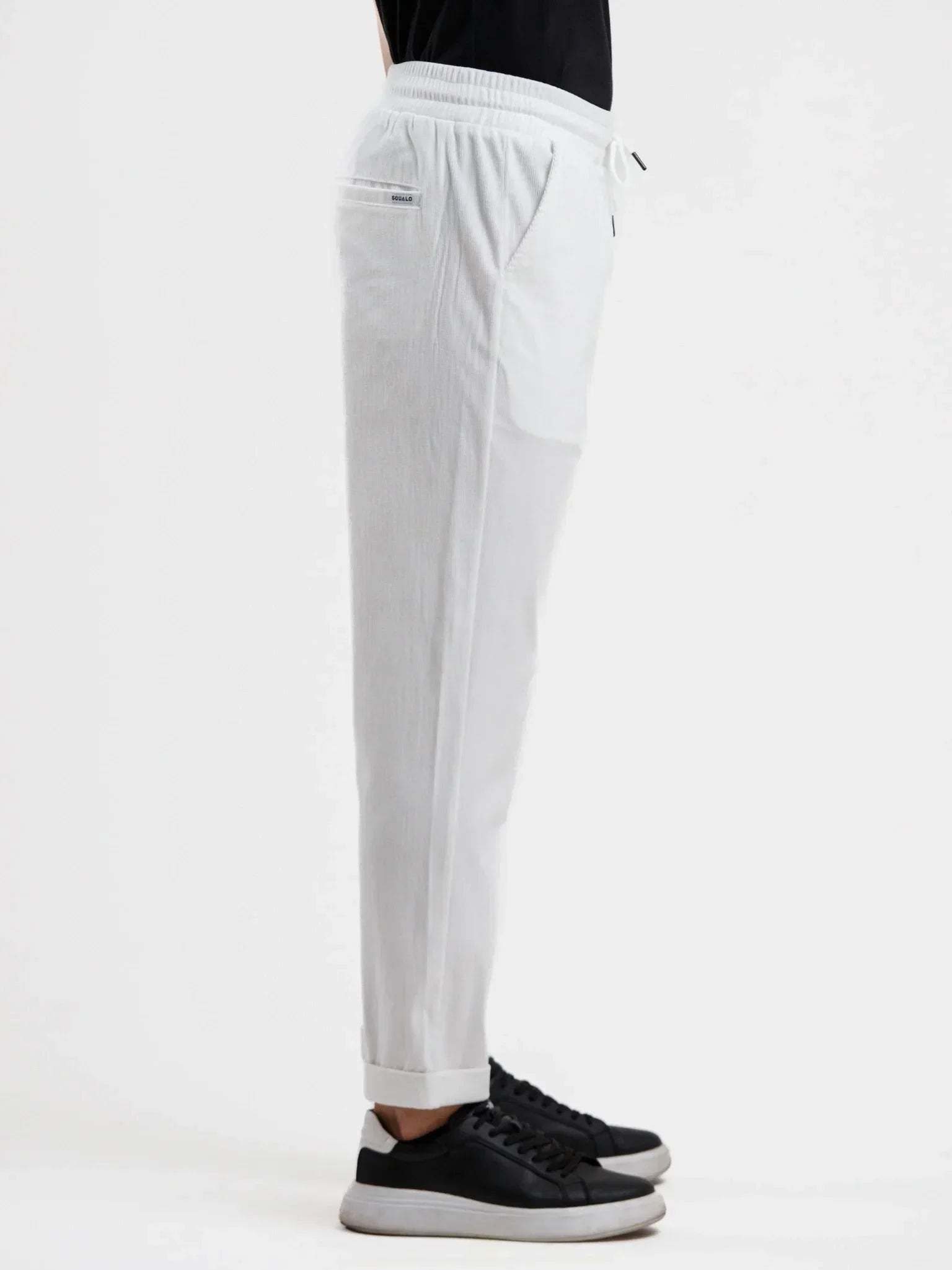 Corduroy Trouser - White