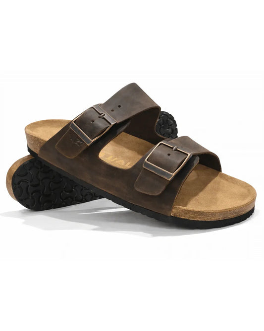 Amalfi Double Strap Sandal 2.0 - Brown
