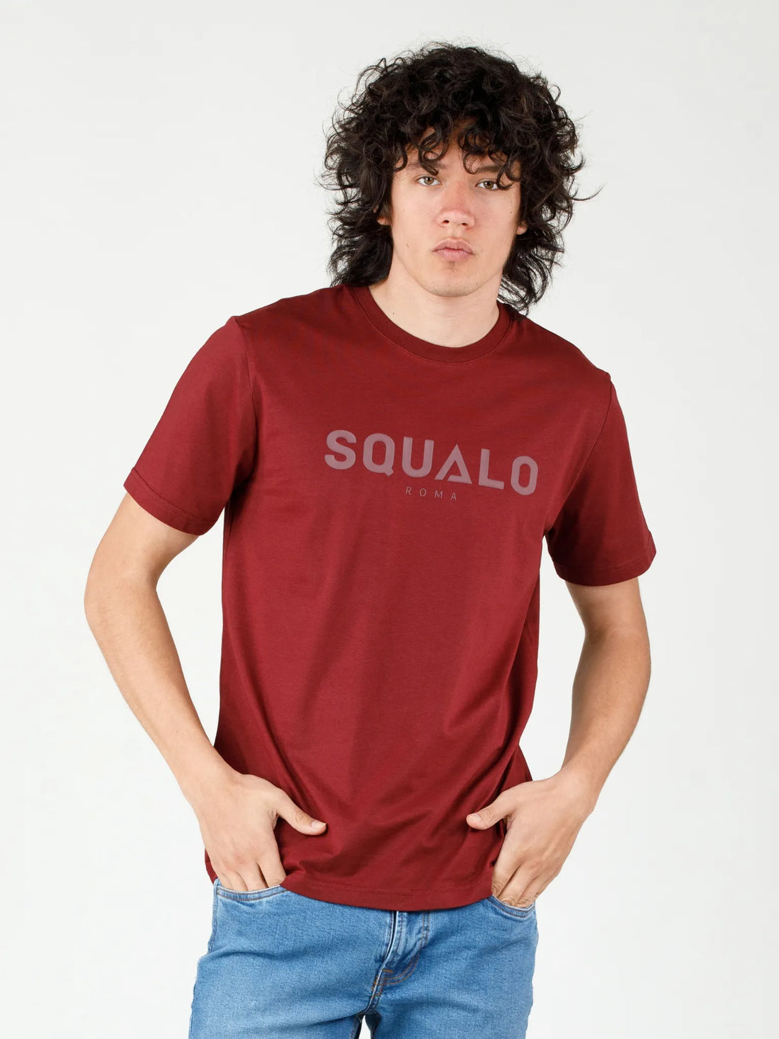 Regular Fit Tee - Maroon