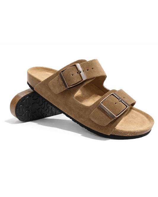 Amalfi Double Strap Sandal 2.0 - Beige