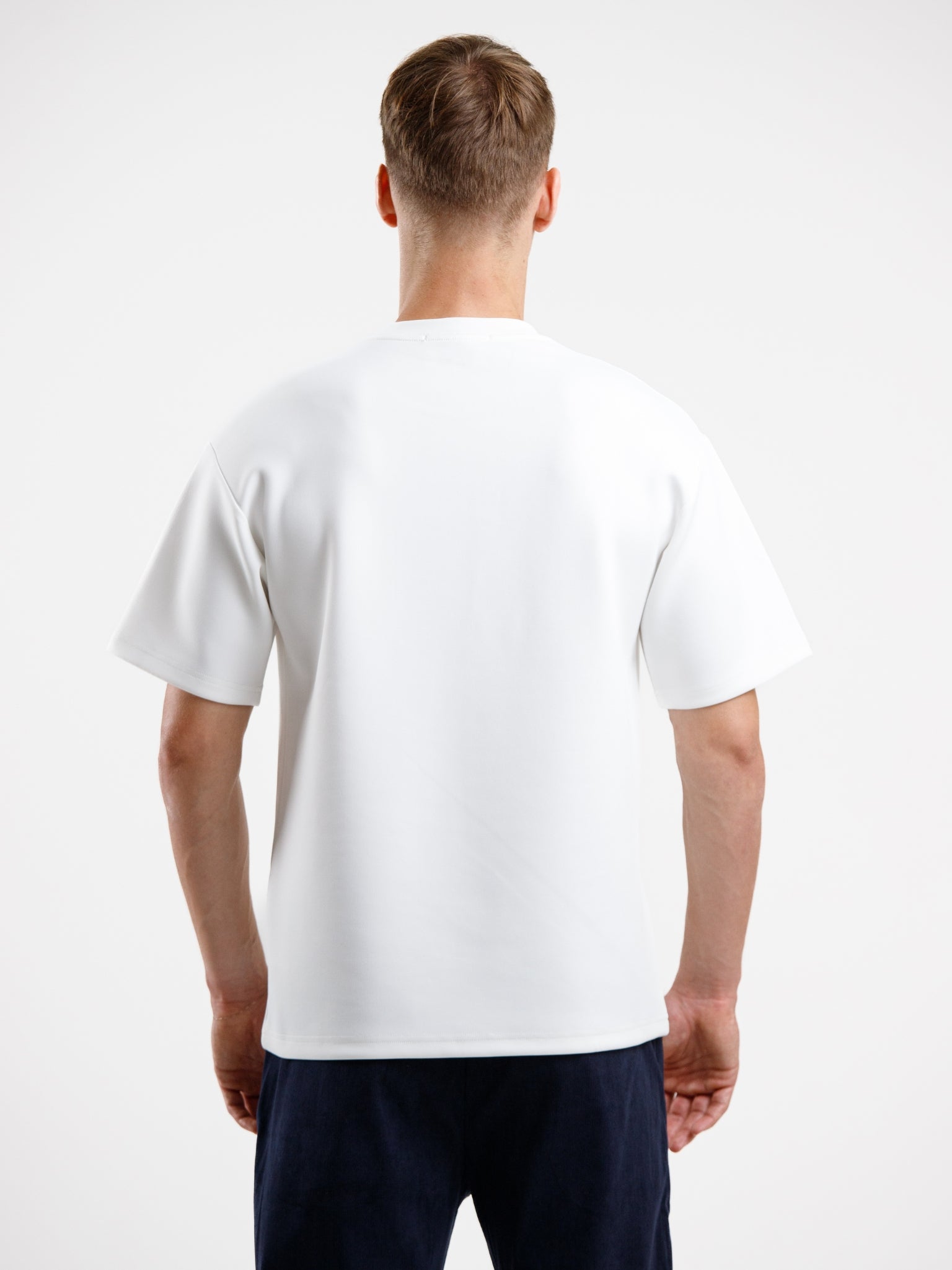 Oversized Luxury Tee - White