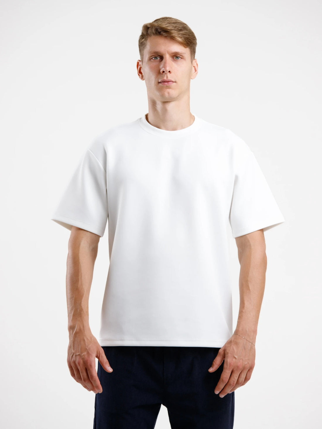 Oversized Luxury Tee - White