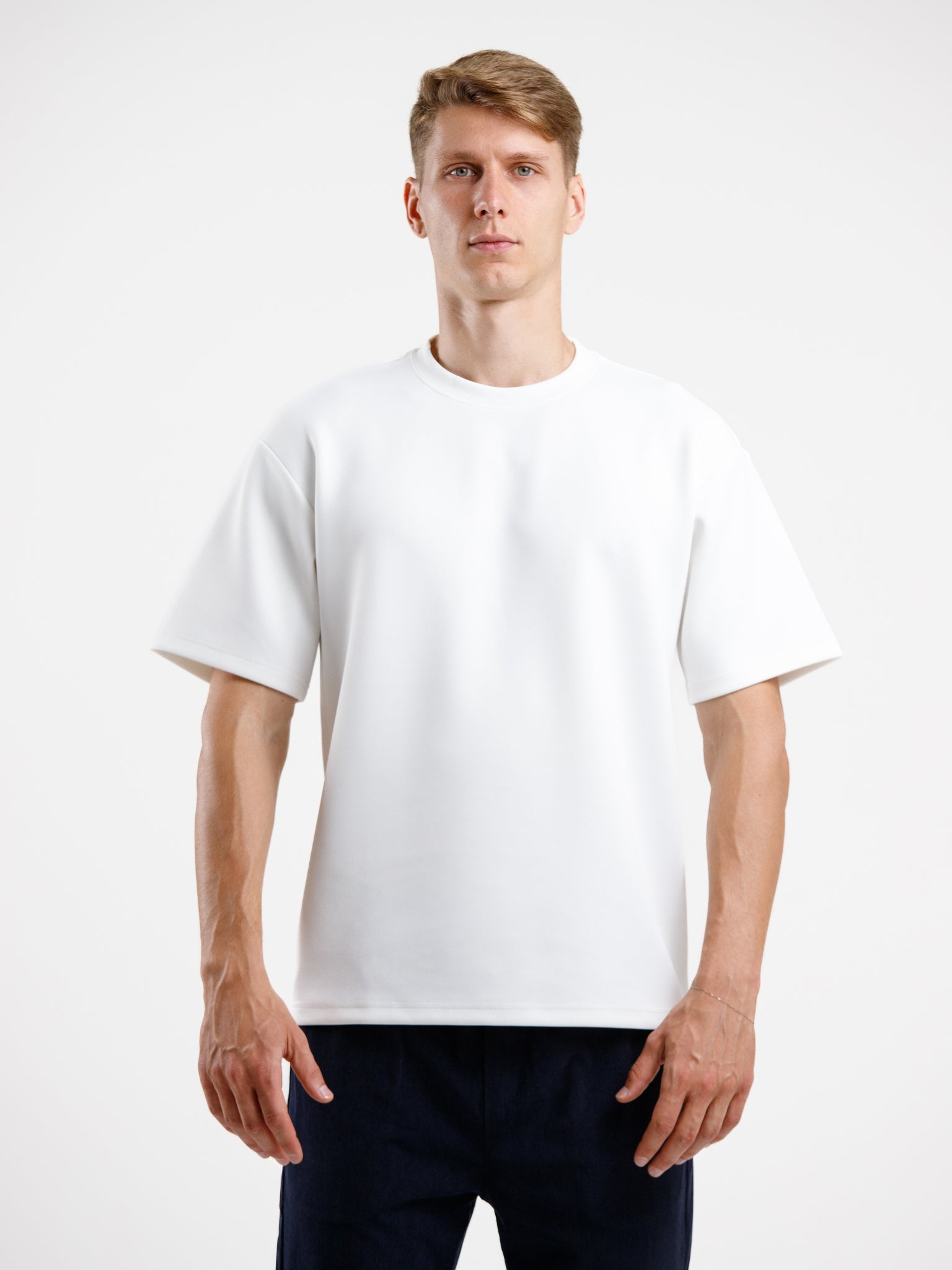 Oversized Luxury Tee - White