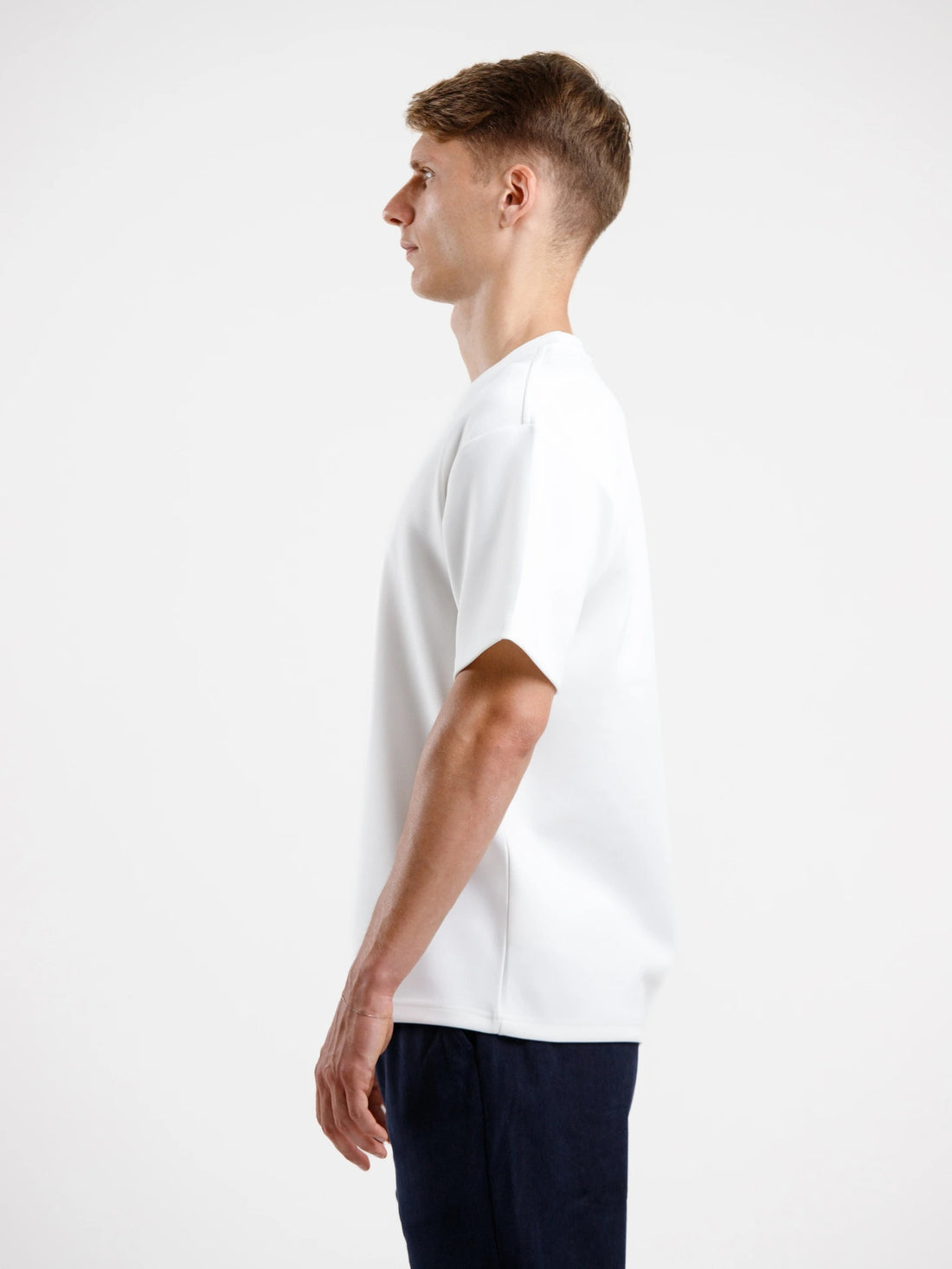 Oversized Luxury Tee - White