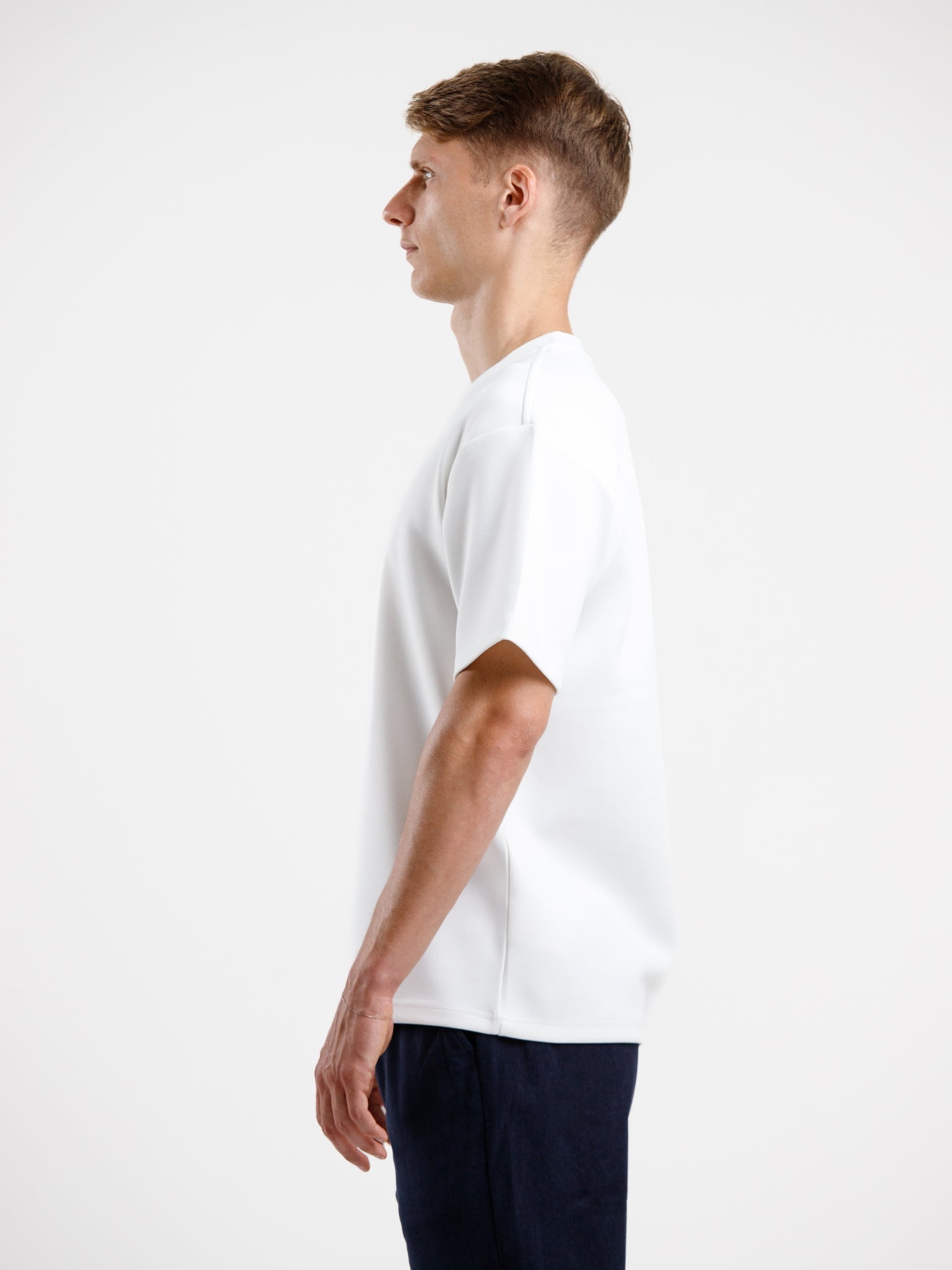 Oversized Luxury Tee - White