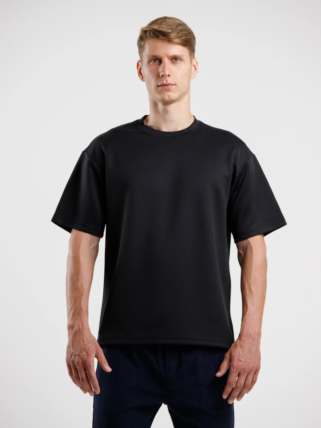Oversized Luxury Tee - Black