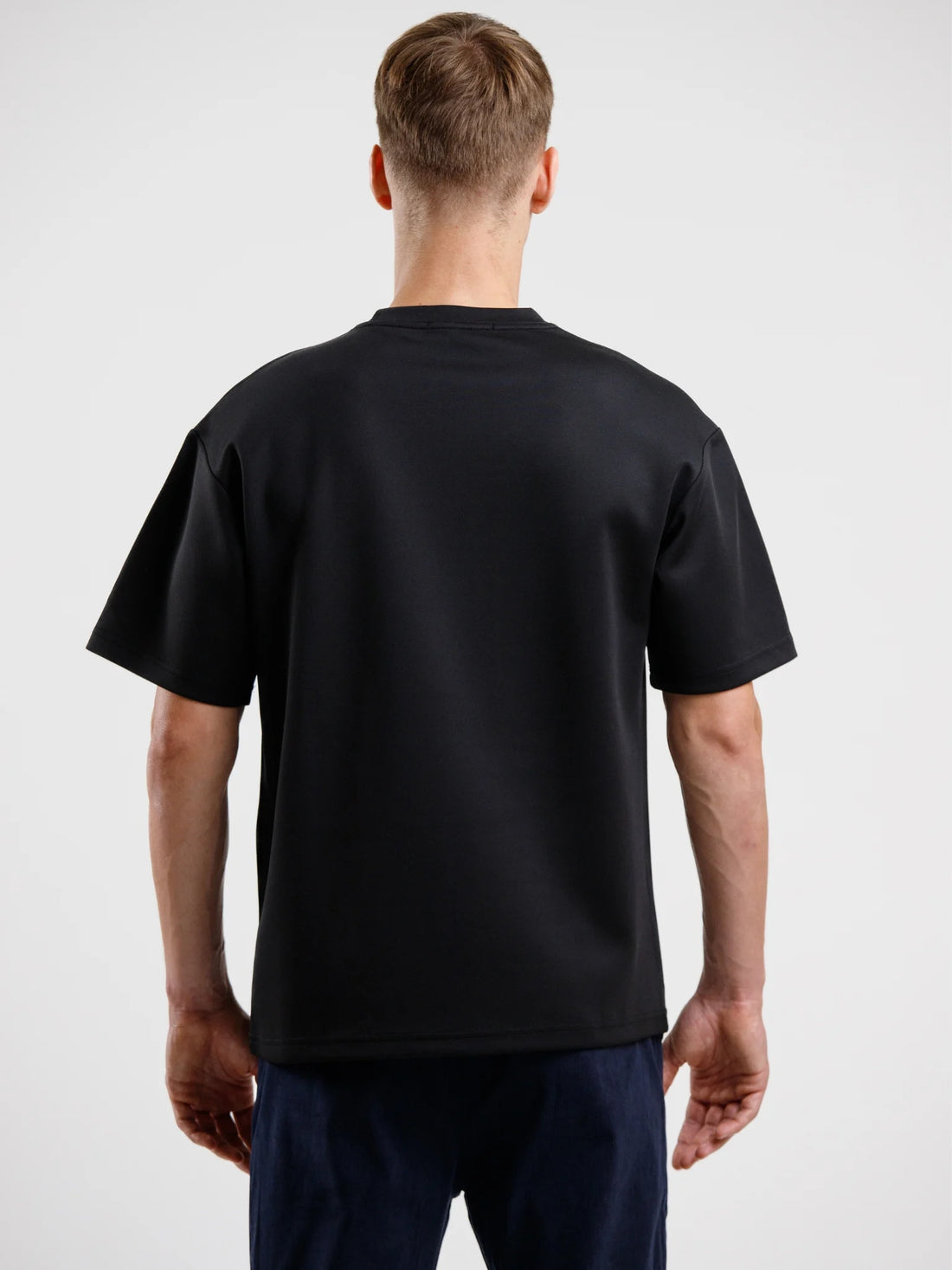 Oversized Luxury Tee - Black