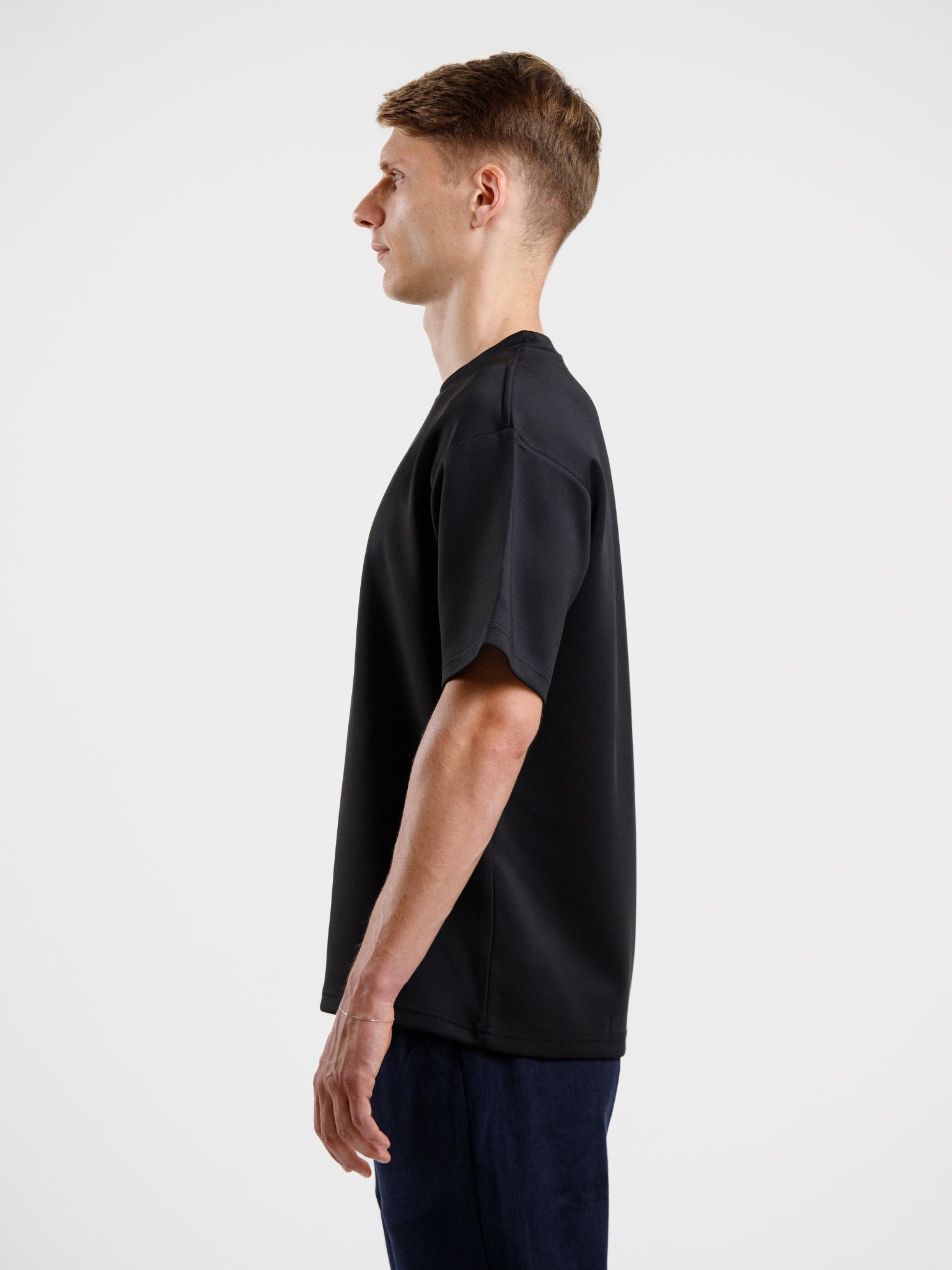 Oversized Luxury Tee - Black