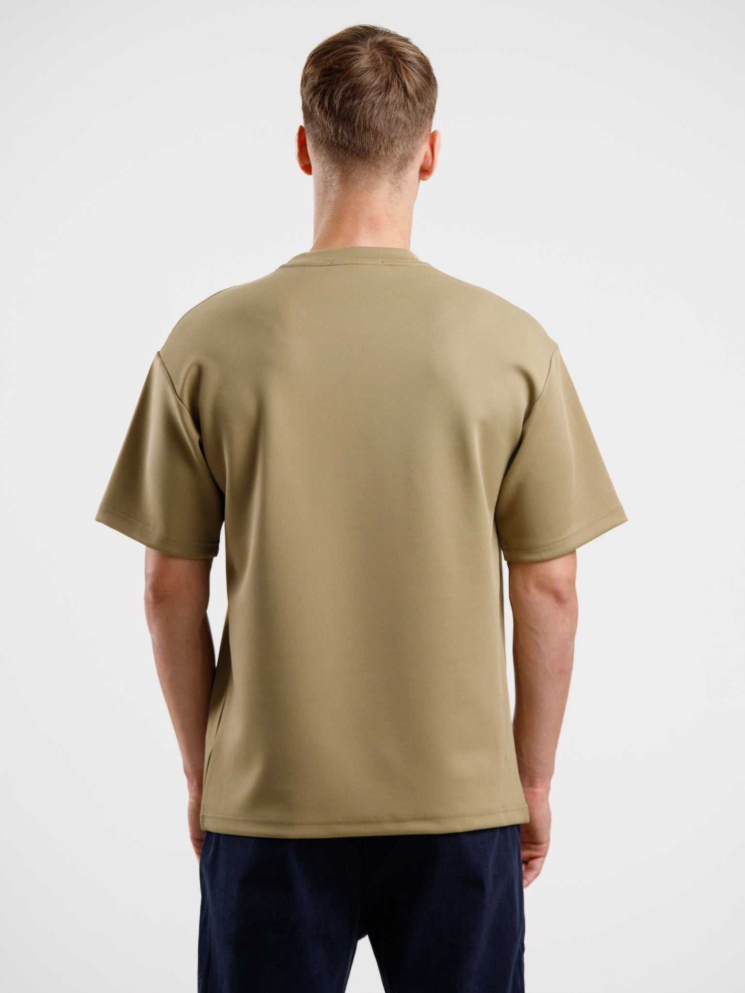 Oversized Luxury Tee - Khaki