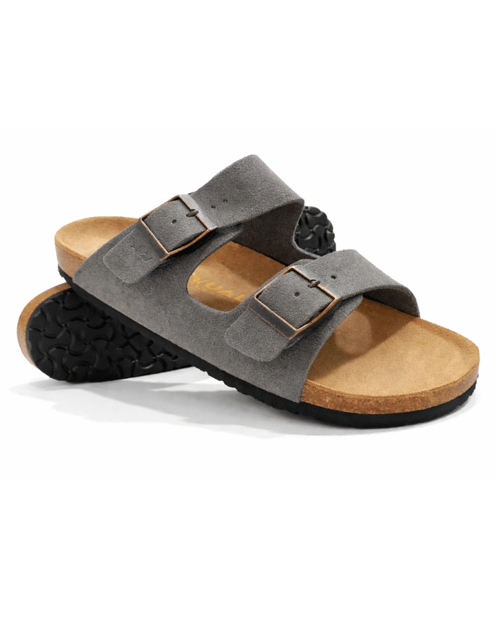 Amalfi Double Strap Sandal 2.0 - Grey