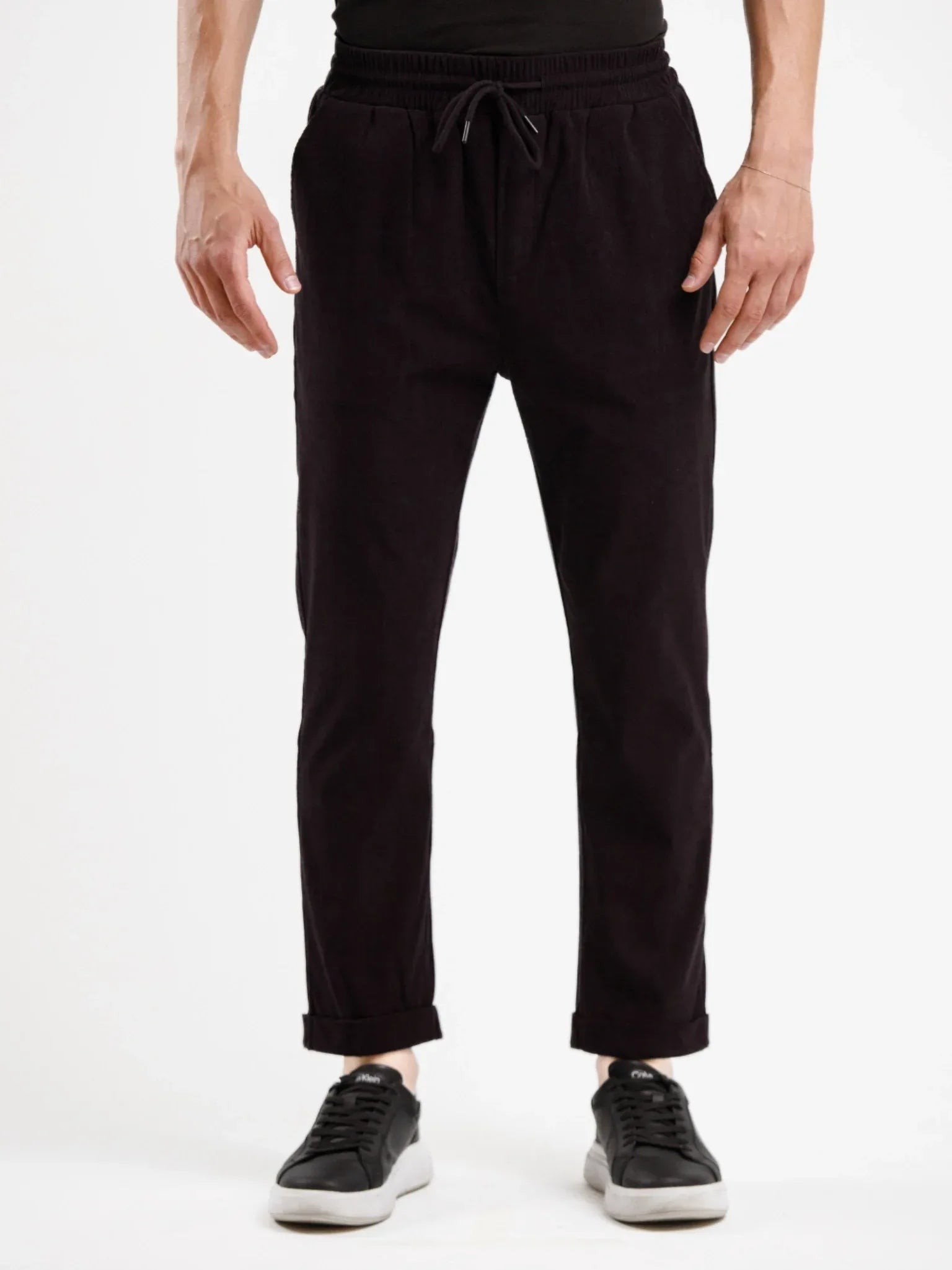 Corduroy Trouser - Black