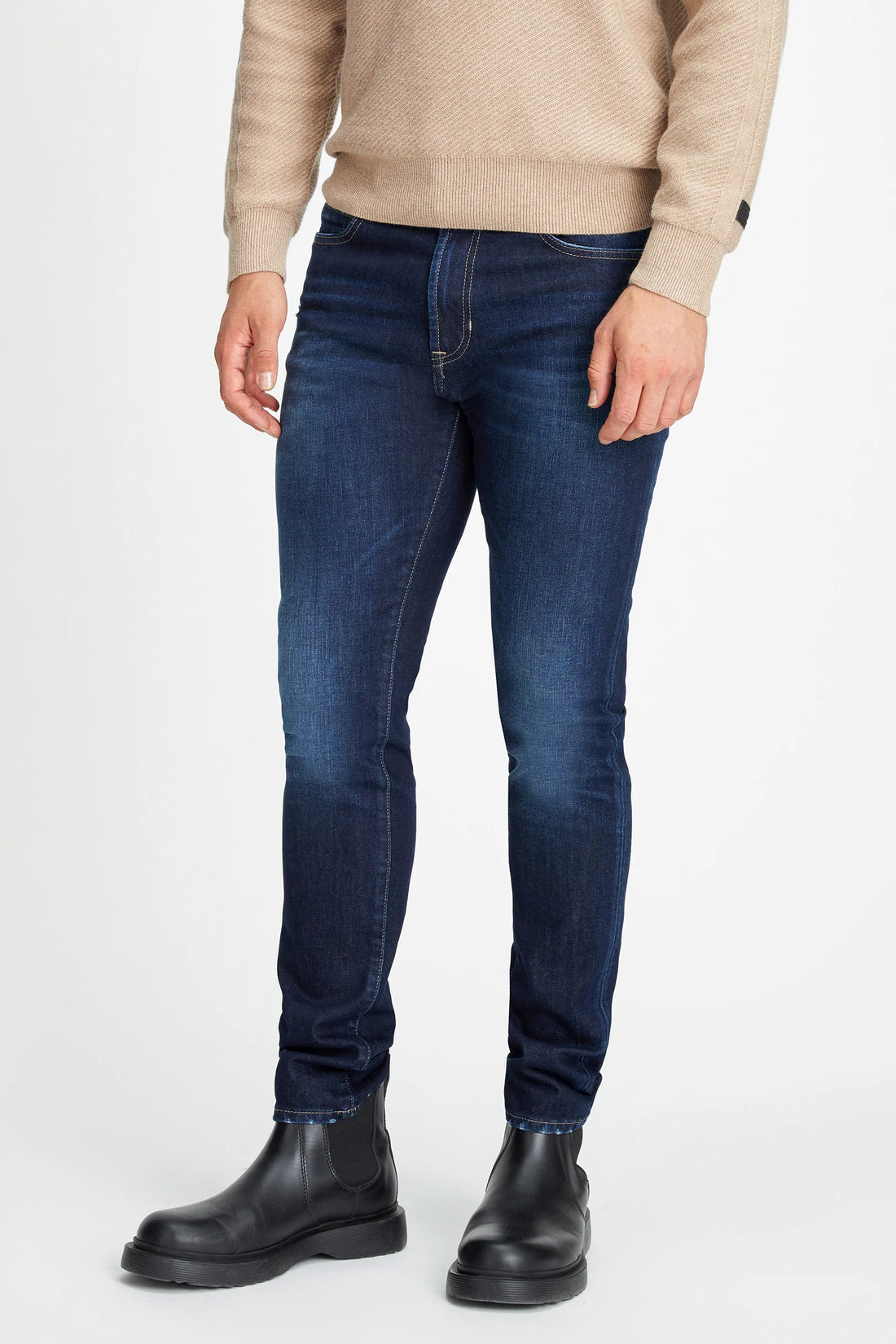 GAS JEANS SKINNY-FIT STONE MID