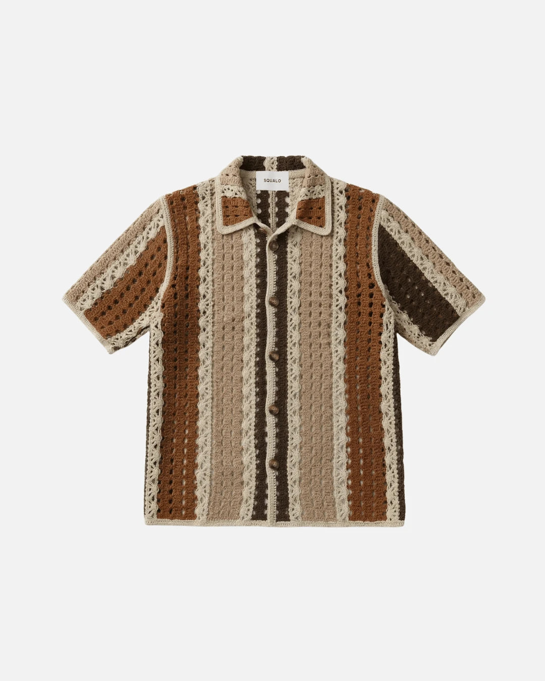 Terra Knit Shirt - Squalo Roma, image 1 of 3