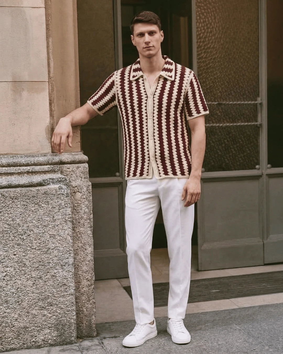 Onda Knit Shirt - Squalo Roma, image 3 of 3
