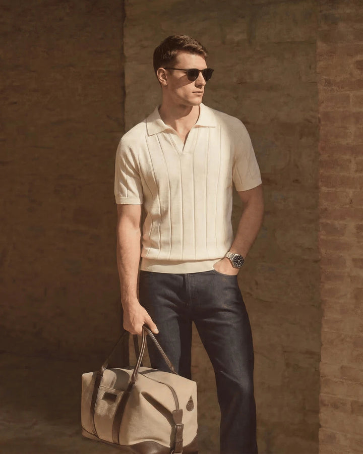 Polo Costine Avorio - Squalo Roma, image 2 of 2