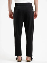 Mid Waist Trouser - Black view 3