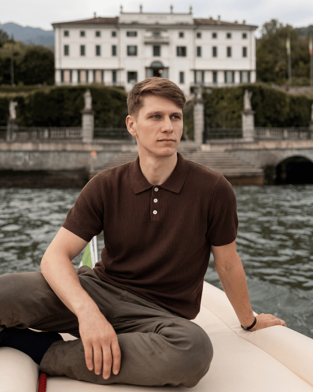 Polo Venezia Marrone - Squalo Roma, image 2 of 2