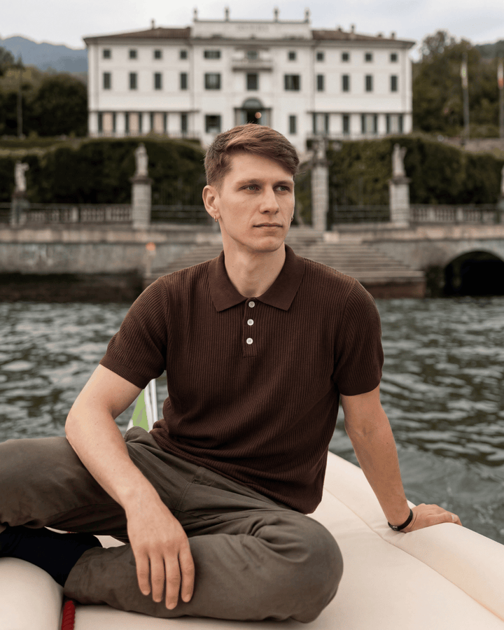 Polo Venezia Marrone - Squalo Roma, image 2 of 2