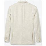 Linen Blazer - Natural view 3