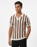 Vintage Stripe Knit Polo view 2
