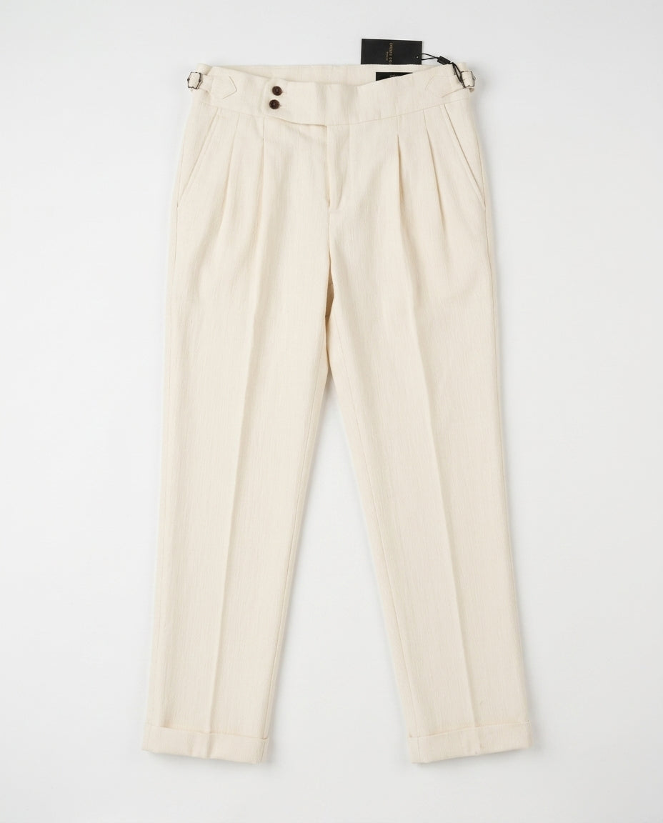 Corduroy Pleated Trouser