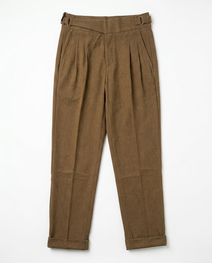 Verona Corduroy Pleated Trouser