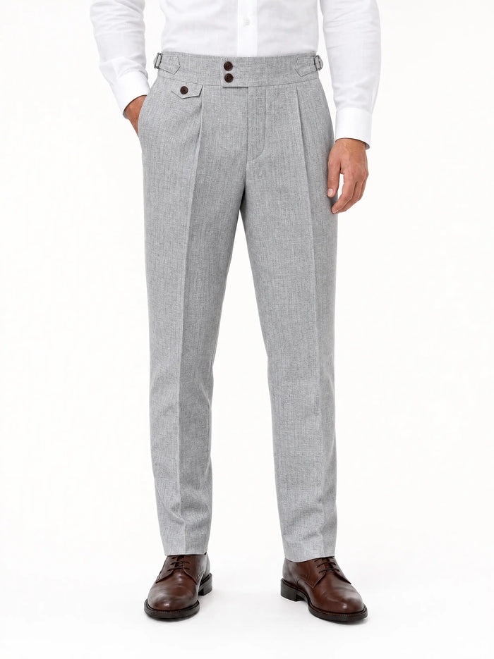 Gurkha Trousers, Light Grey
