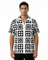 Vernazza Granny-Square Crochet Shirt view 1