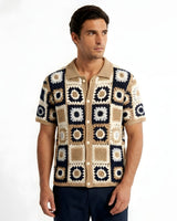 Positano -Square Crochet Shirt view 2