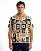 Positano -Square Crochet Shirt view 1