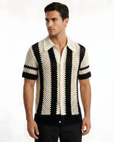 Taormina Crochet Stripe Shirt view 2