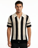 Taormina Crochet Stripe Shirt view 1