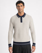 Beige/Navy
