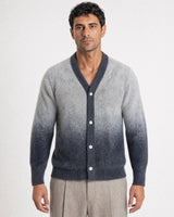 Cortina Brushed Ombre Knit Cardigan - Charcoal view 1